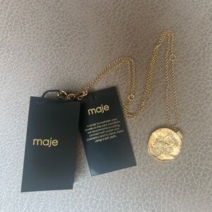 Maje Gemini zodiac necklace